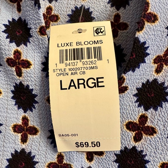 JM Collection Multicolor Patterned Top - Picture 8 of 16